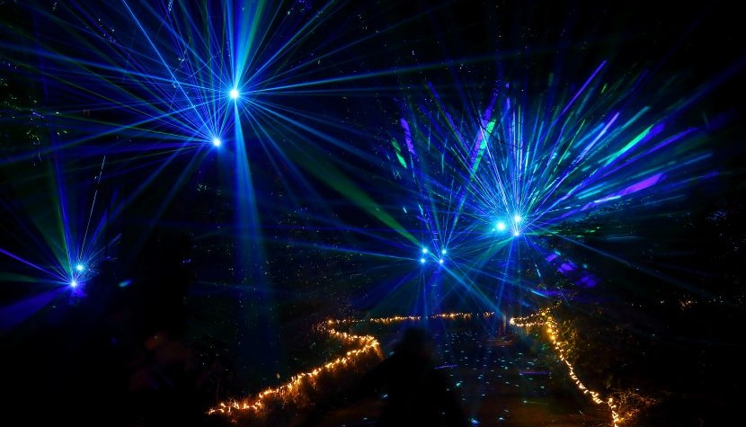 Light Up Hilliers lasers